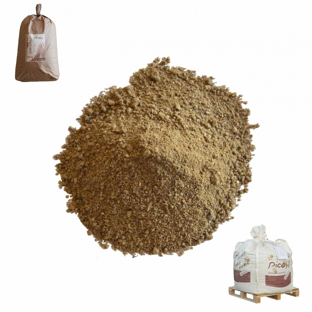 Vályog alapvakolat (0-4mm) levendulával 